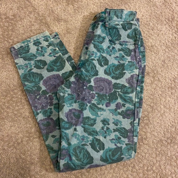 Forenza Denim - *VINTAGE* Forenza floral denim jeans